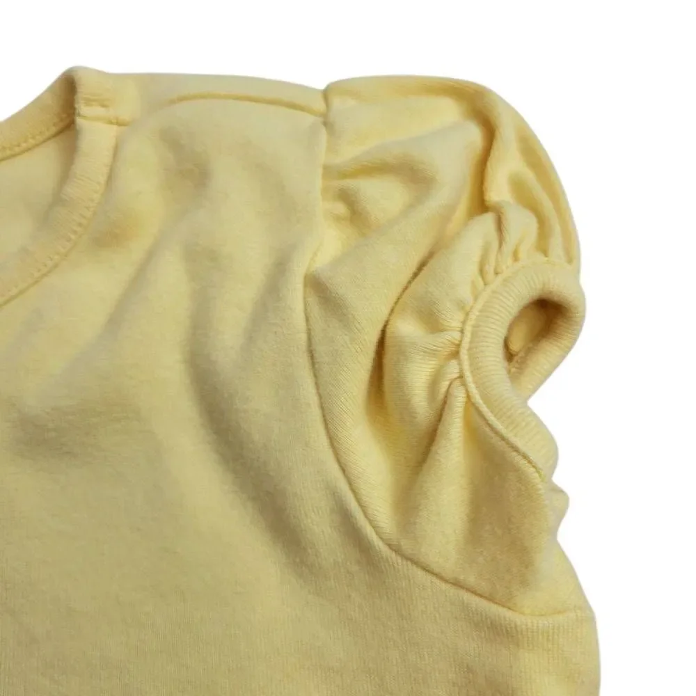 Gymboree yellow shirt 7
